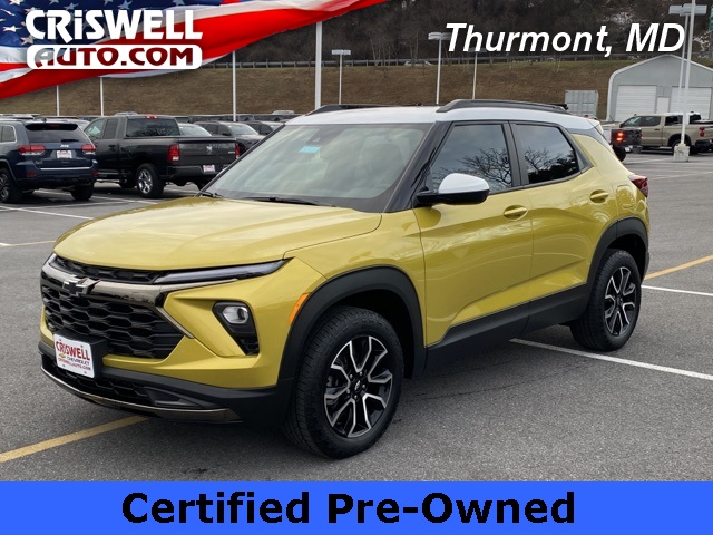 used 2025 Chevrolet TrailBlazer car, priced at $28,542