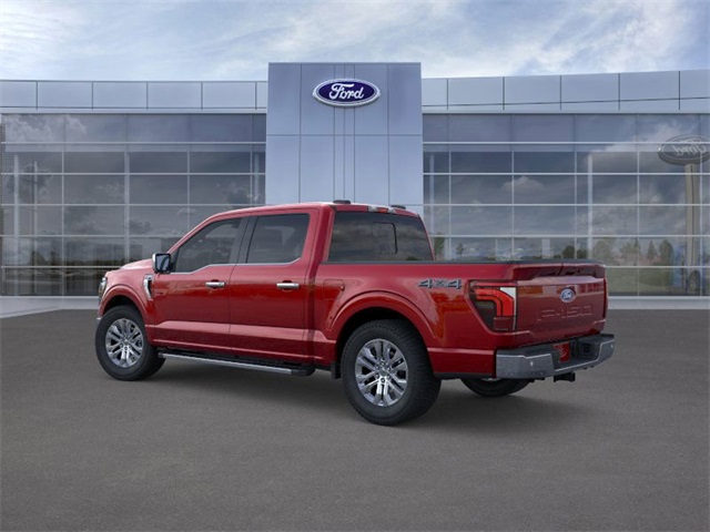 2025 Rapid Red Metallic Tinted Clearcoat Ford F-150 Lariat 4X4 Truck