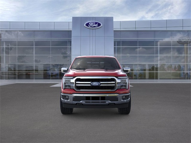 2025 Rapid Red Metallic Tinted Clearcoat Ford F-150 Lariat 4X4 Truck