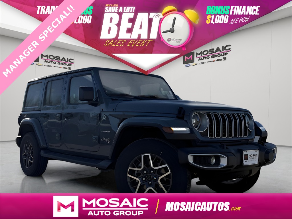 New 2024 Jeep Wrangler Sahara SUVs