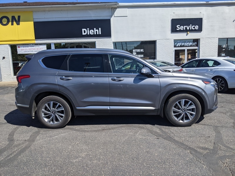 Used 2020 Hyundai Santa Fe SEL with VIN 5NMS3CADXLH151676 for sale in Sharon, PA