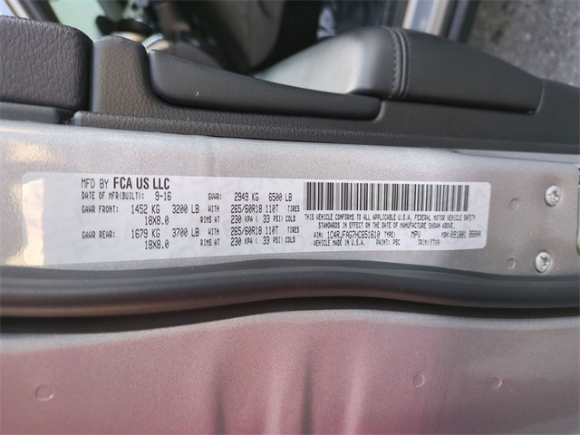 used 2017 Jeep Grand Cherokee car, priced at $16,511