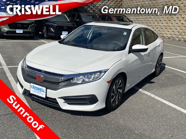 used 2017 Honda Civic car, priced at $13,995