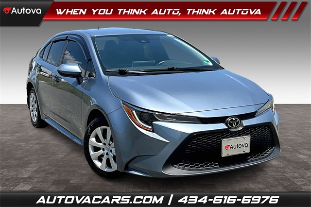 2021 Gray Toyota Corolla LE Sedan