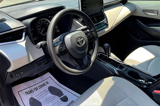 2021 Gray Toyota Corolla LE FWD Sedan