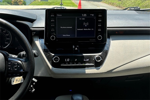 2021 Gray Toyota Corolla LE FWD Sedan