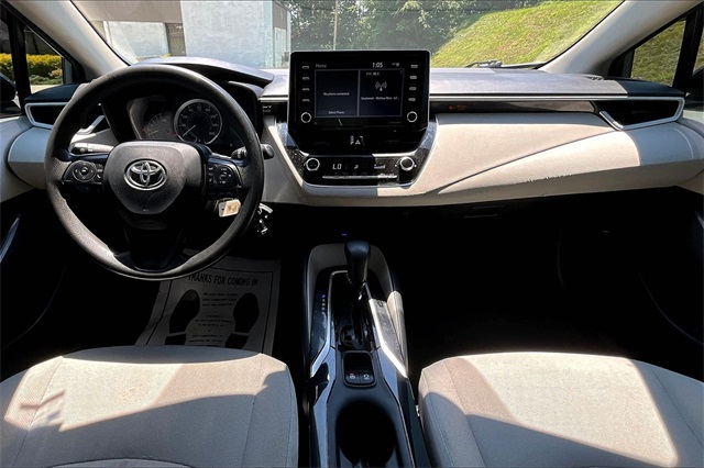2021 Gray Toyota Corolla LE FWD Sedan