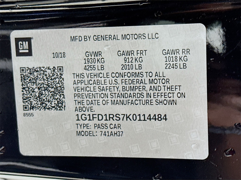 Photo of 2019 Chevrolet Camaro 2LT in Myrtle Beach, SC - 32,  2019 Chevrolet Camaro 2LT:1432MBA