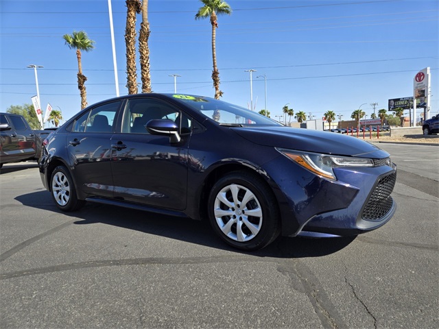 Certified 2022 Toyota Corolla LE with VIN 5YFEPMAE0NP363348 for sale in Northfield, Minnesota