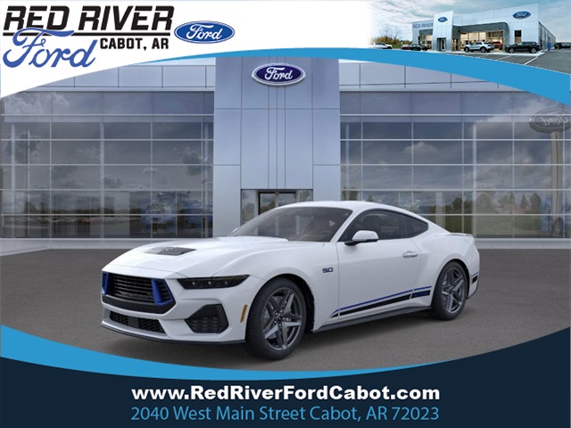 2025 Oxford White Ford Mustang RWD Coupe