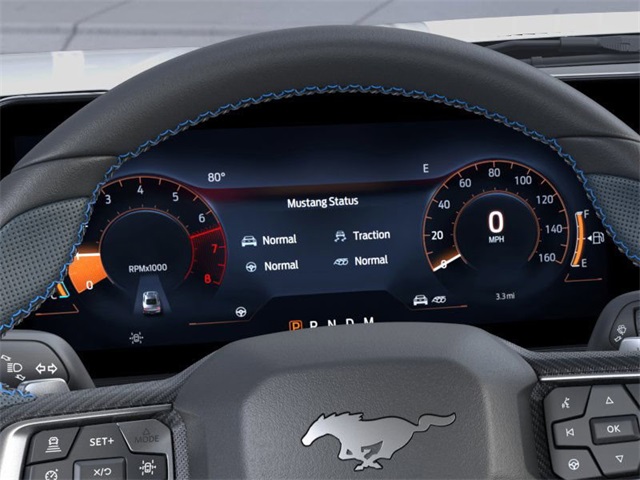 2025 Oxford White Ford Mustang RWD Coupe
