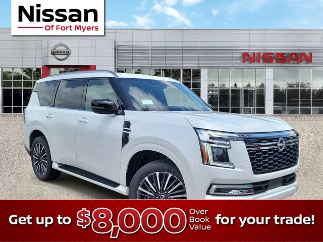 2025 White Pearl Nissan Armada Platinum Reserve RWD SUV