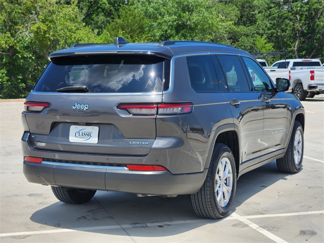 2022 Baltic Gray Metallic Clearcoat Jeep Grand Cherokee L Limited RWD SUV