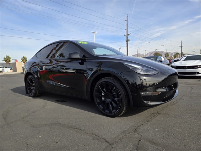 Used 2023 Tesla Model Y Long Range with VIN 7SAYGDEEXPF763412 for sale in Las Vegas, NV