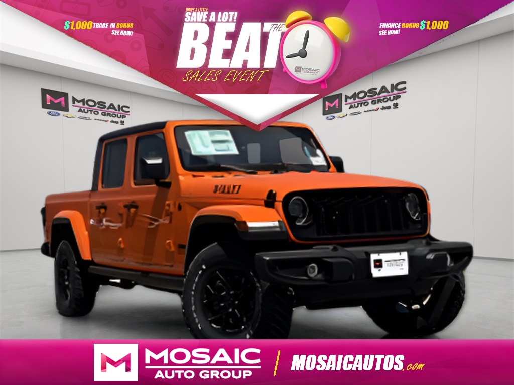 New 2025 Jeep Gladiator Willys Trucks