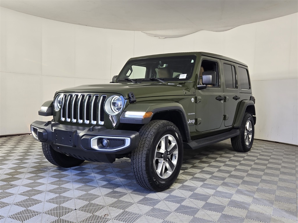 used 2021 Jeep Wrangler car, priced at $27,598