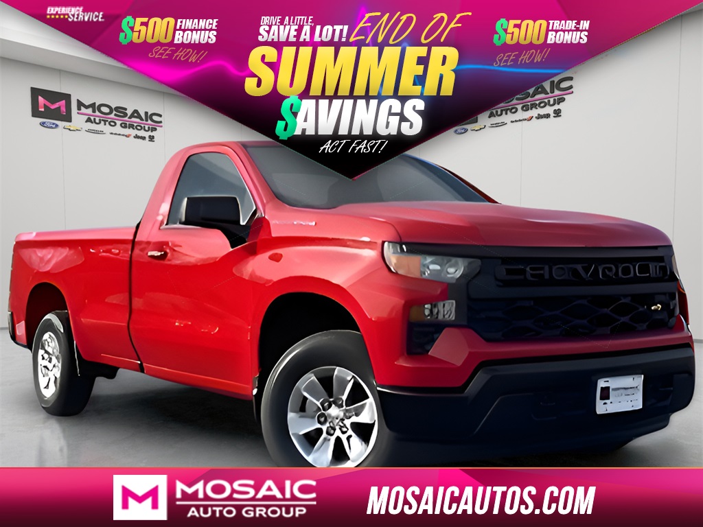 New 2025 Chevrolet Silverado 1500 WT Trucks