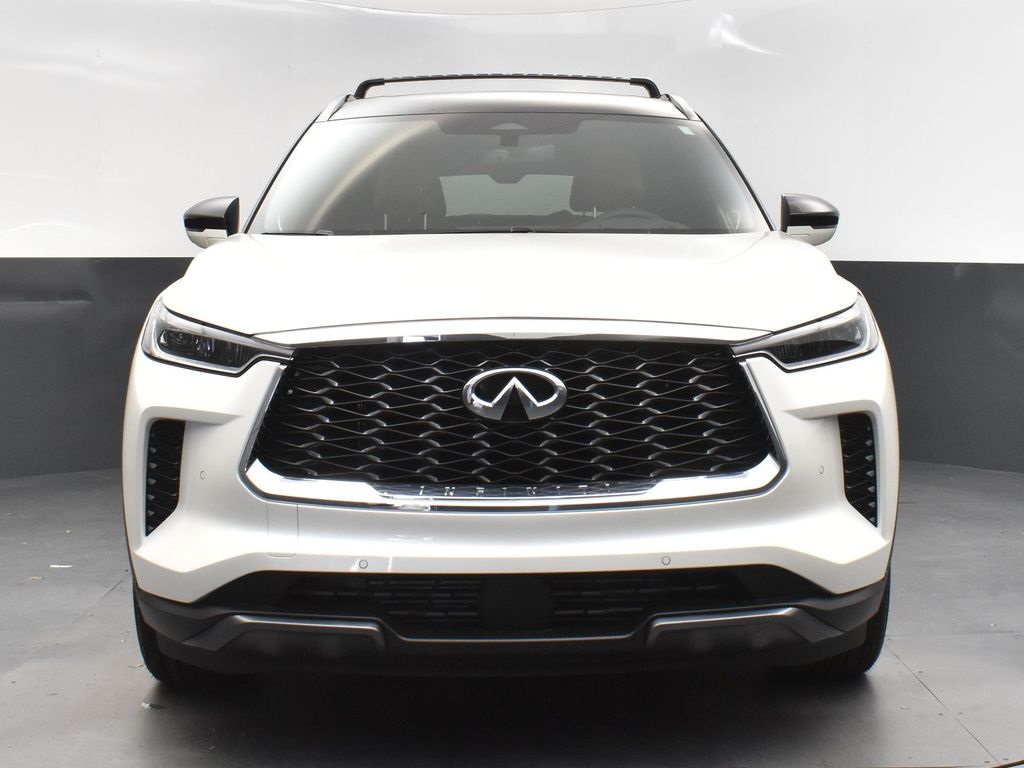 2025 Majestic White/Black Obsidian Infiniti QX60 Autograph AWD SUV