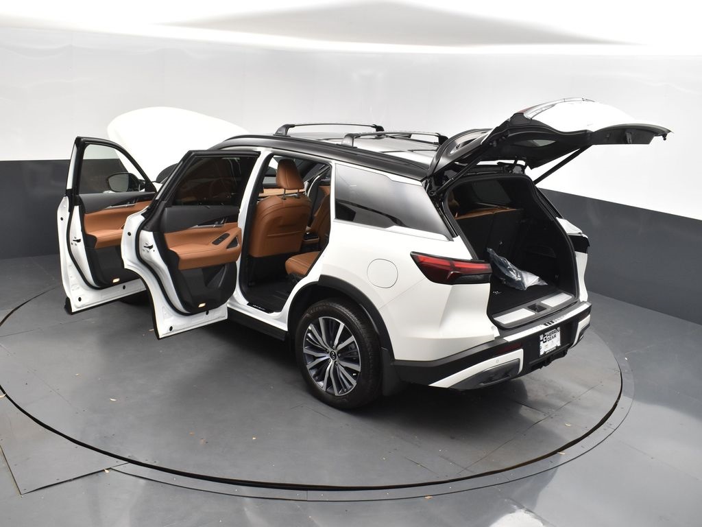 2025 Majestic White/Black Obsidian Infiniti QX60 Autograph AWD SUV