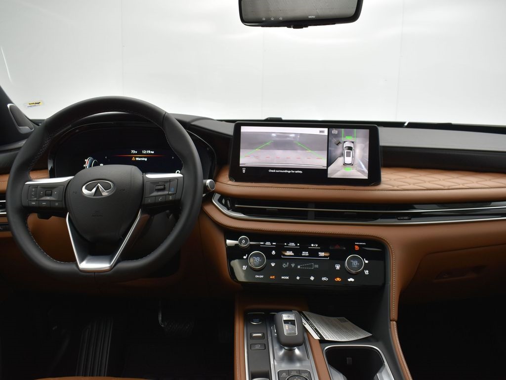 2025 Majestic White/Black Obsidian Infiniti QX60 Autograph AWD SUV