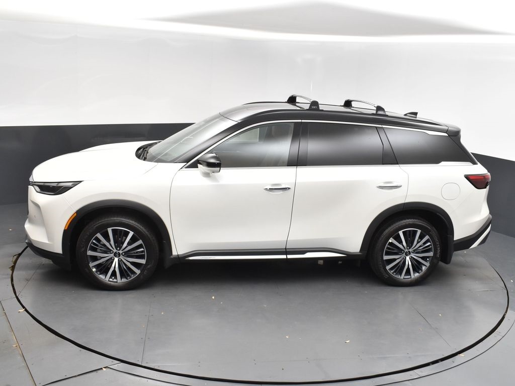 2025 Majestic White/Black Obsidian Infiniti QX60 Autograph AWD SUV