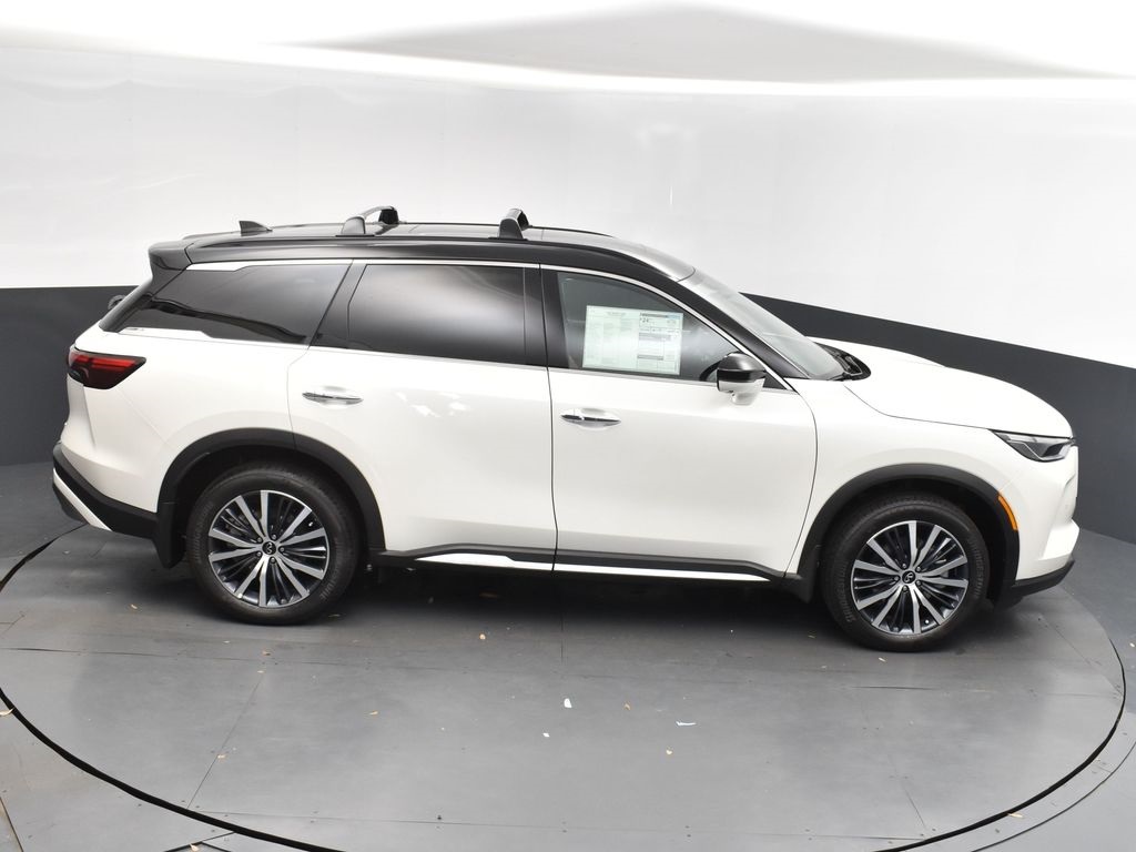 2025 Majestic White/Black Obsidian Infiniti QX60 Autograph AWD SUV