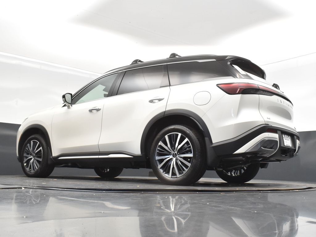 2025 Majestic White/Black Obsidian Infiniti QX60 Autograph AWD SUV