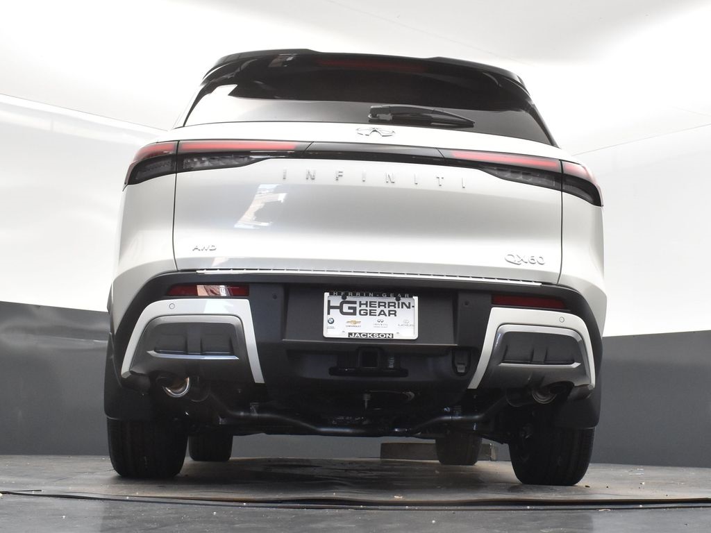 2025 Majestic White/Black Obsidian Infiniti QX60 Autograph AWD SUV