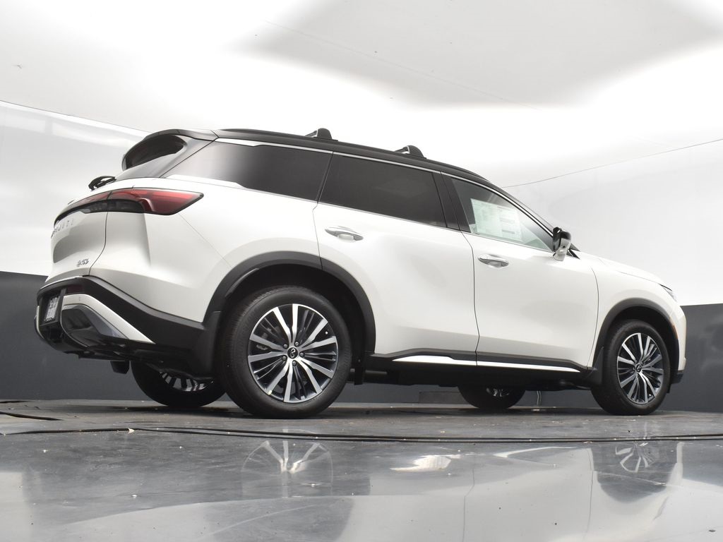 2025 Majestic White/Black Obsidian Infiniti QX60 Autograph AWD SUV