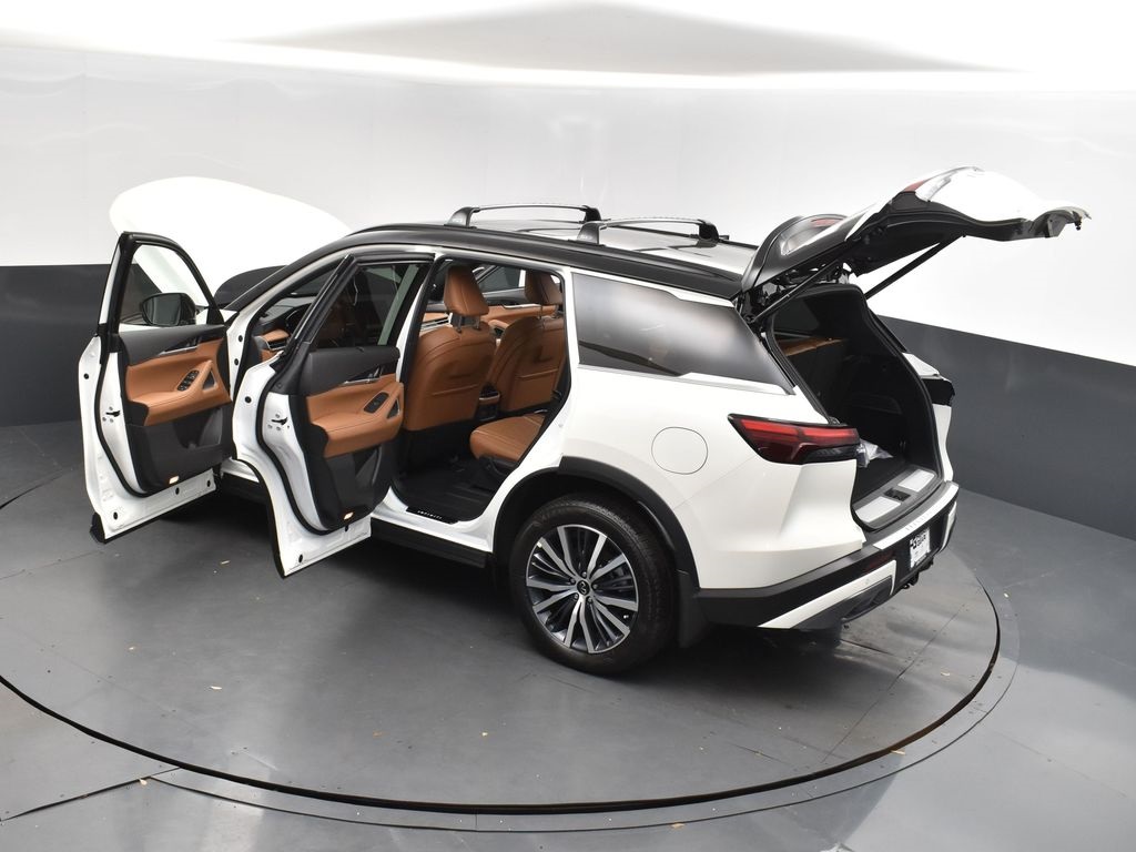 2025 Majestic White/Black Obsidian Infiniti QX60 Autograph AWD SUV