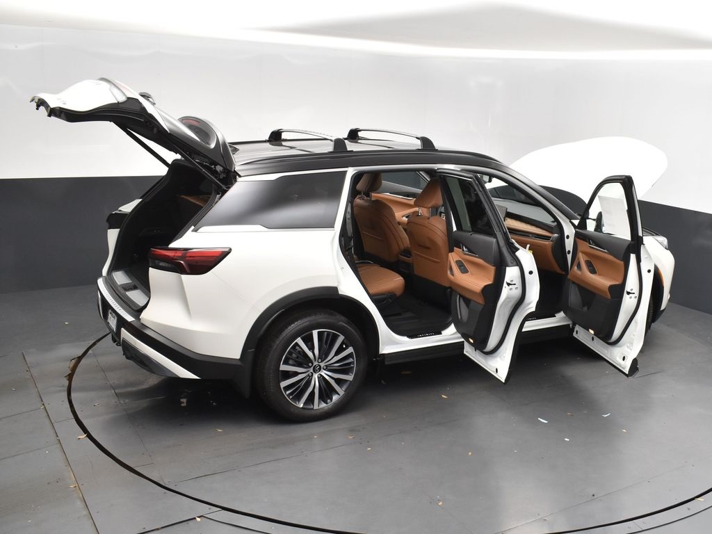 2025 Majestic White/Black Obsidian Infiniti QX60 Autograph AWD SUV