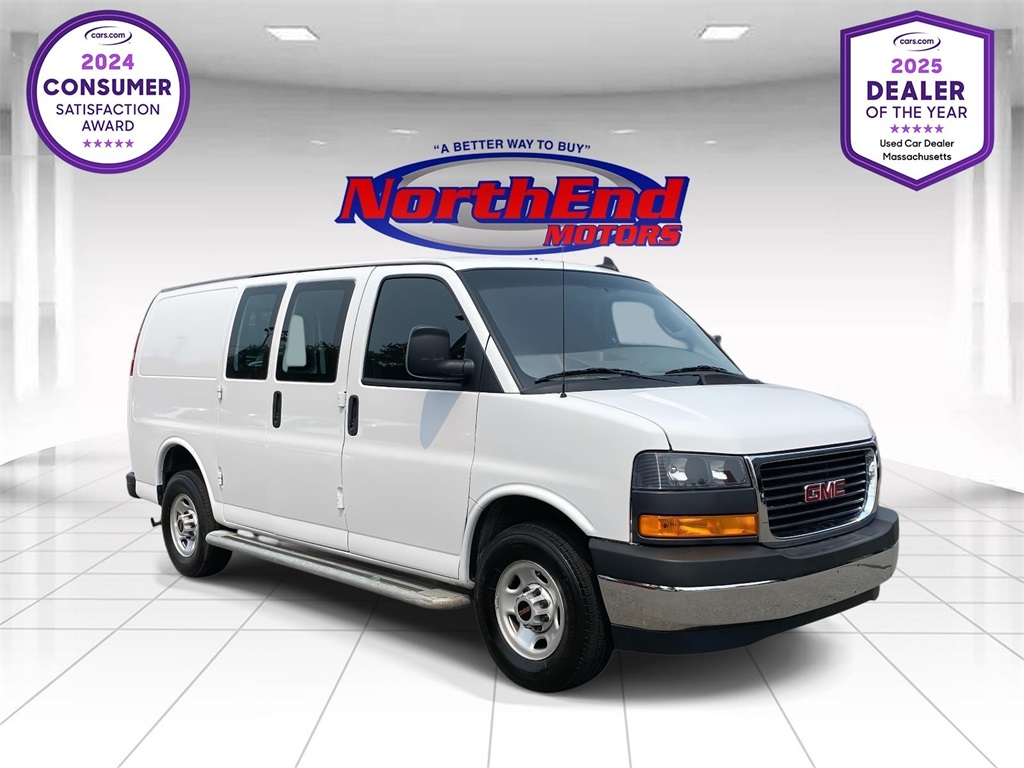 2023 Summit White GMC Savana Cargo Van Work Van Van