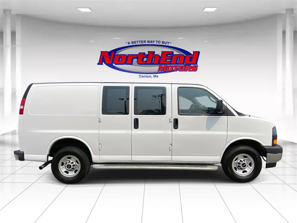 2023 Summit White GMC Savana Cargo Van Work Van RWD Van