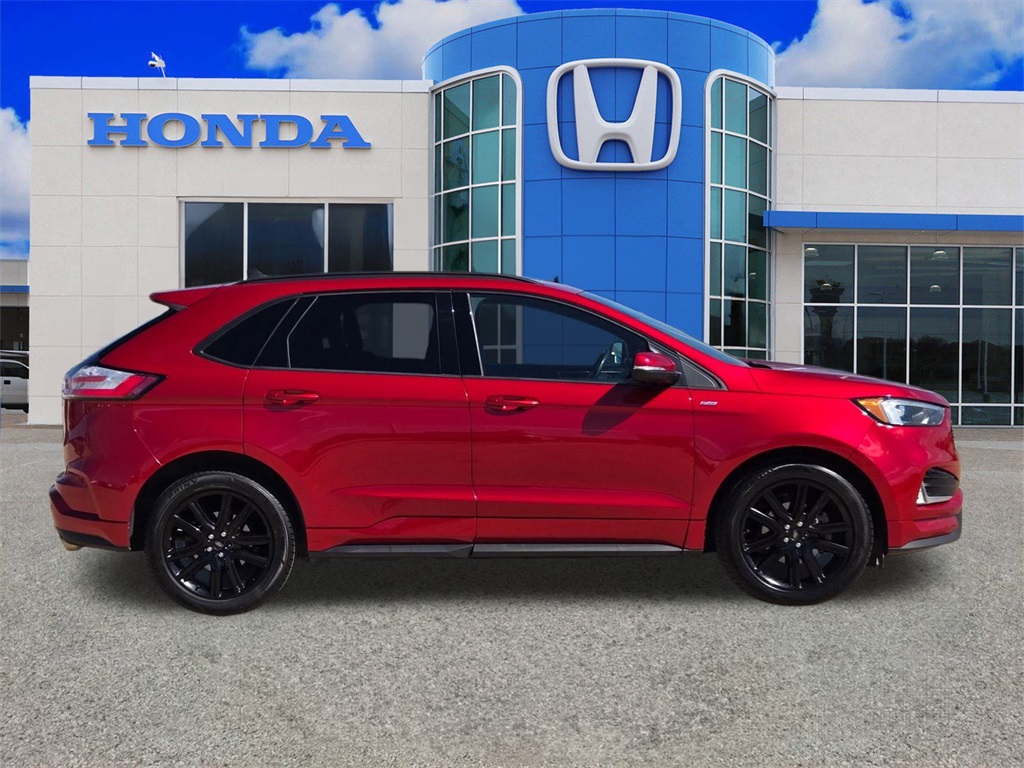 Used 2020 Ford Edge ST Line with VIN 2FMPK3J99LBB20787 for sale in Weatherford, TX