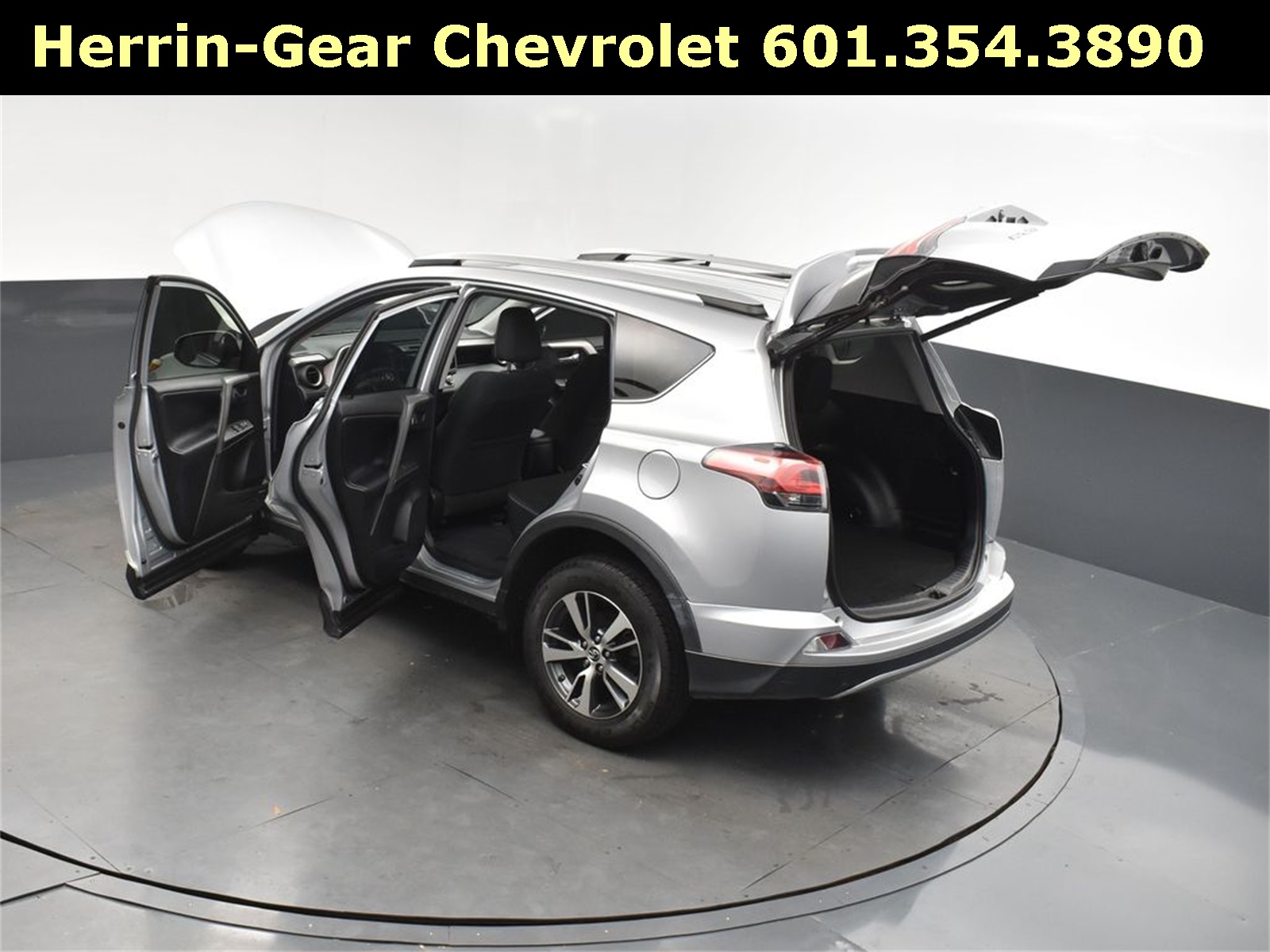 2018 Silver Sky Metallic Toyota RAV4 Adventure FWD SUV