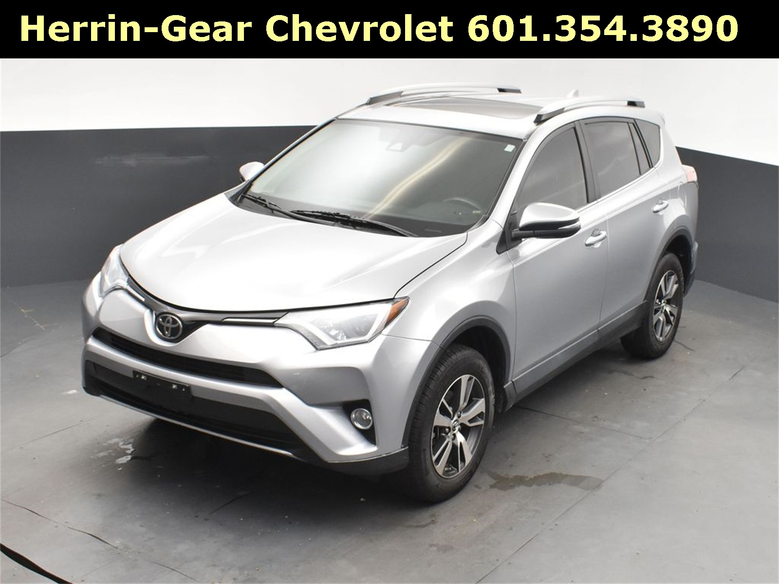 2018 Silver Sky Metallic Toyota RAV4 Adventure FWD SUV