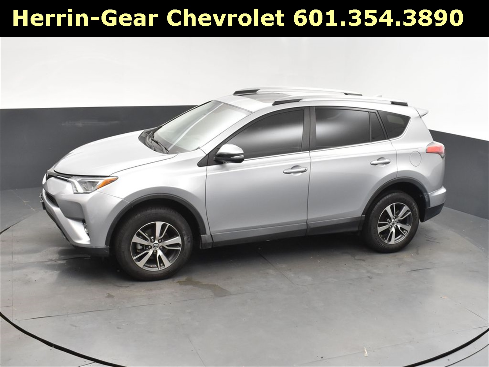 2018 Silver Sky Metallic Toyota RAV4 Adventure FWD SUV