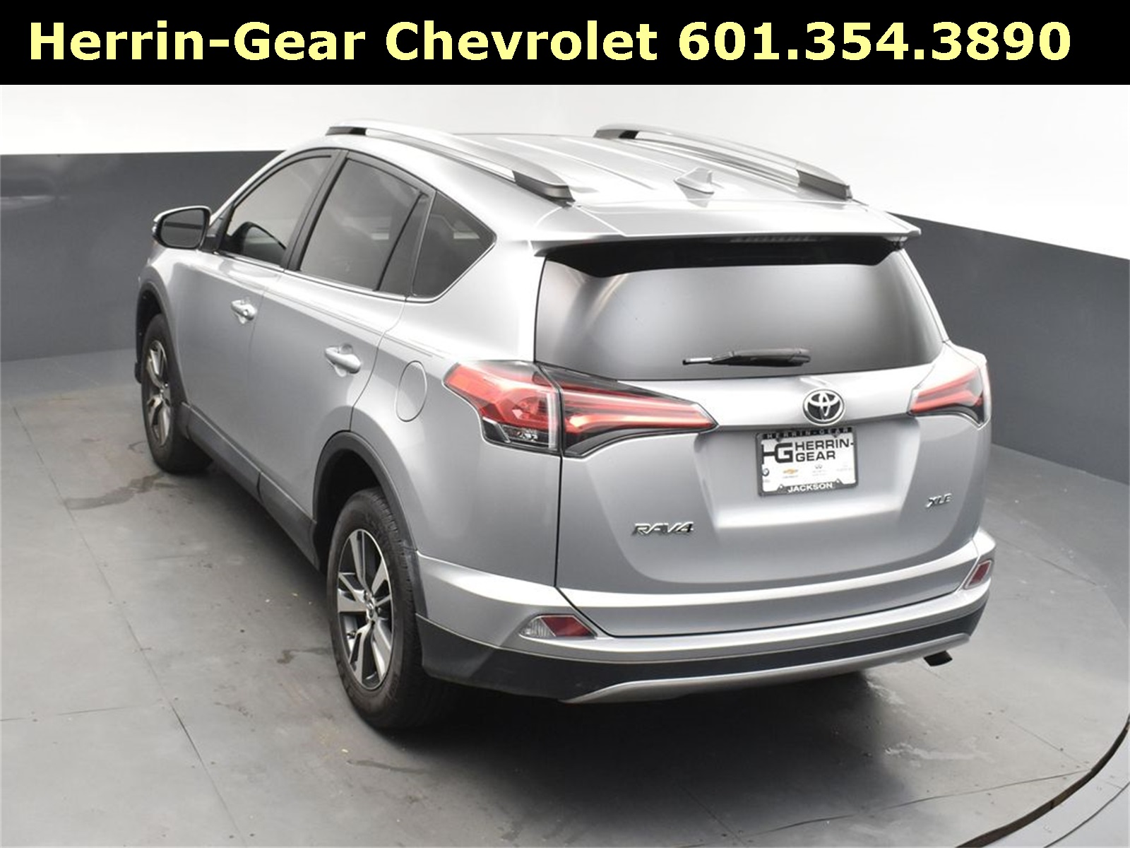 2018 Silver Sky Metallic Toyota RAV4 Adventure FWD SUV