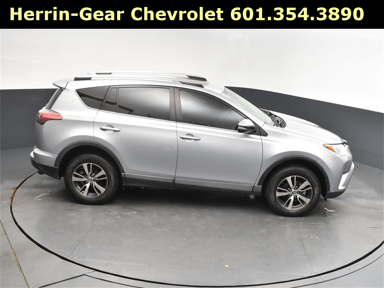 2018 Silver Sky Metallic Toyota RAV4 Adventure FWD SUV