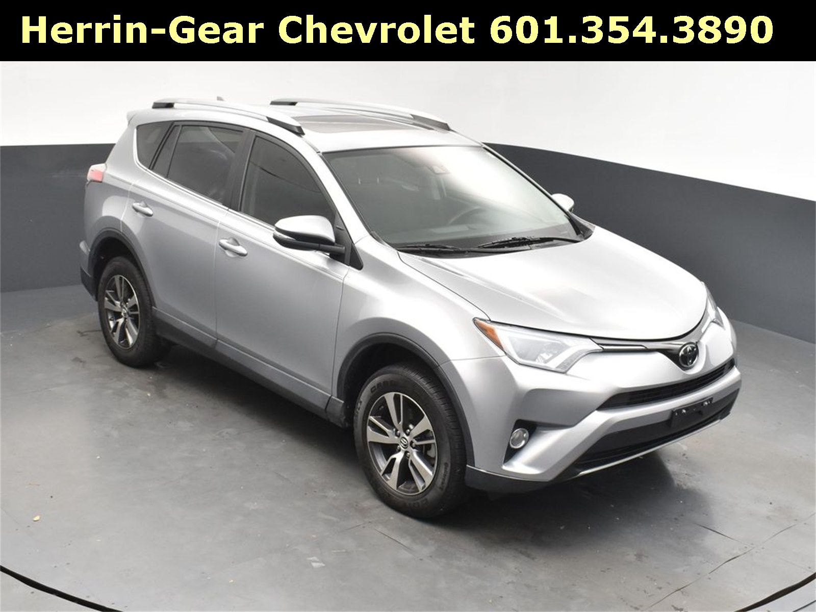 2018 Silver Sky Metallic Toyota RAV4 Adventure FWD SUV