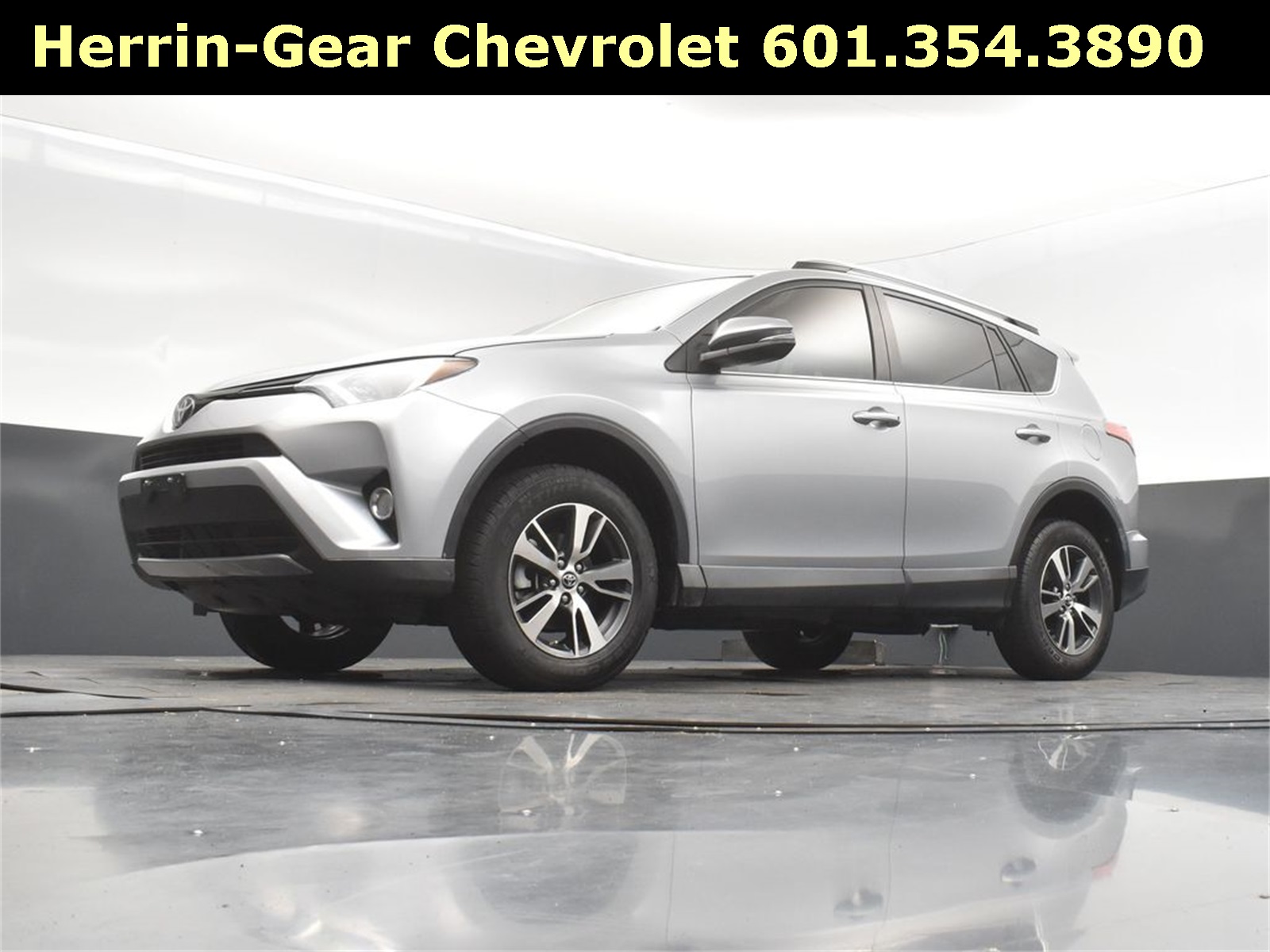 2018 Silver Sky Metallic Toyota RAV4 Adventure FWD SUV