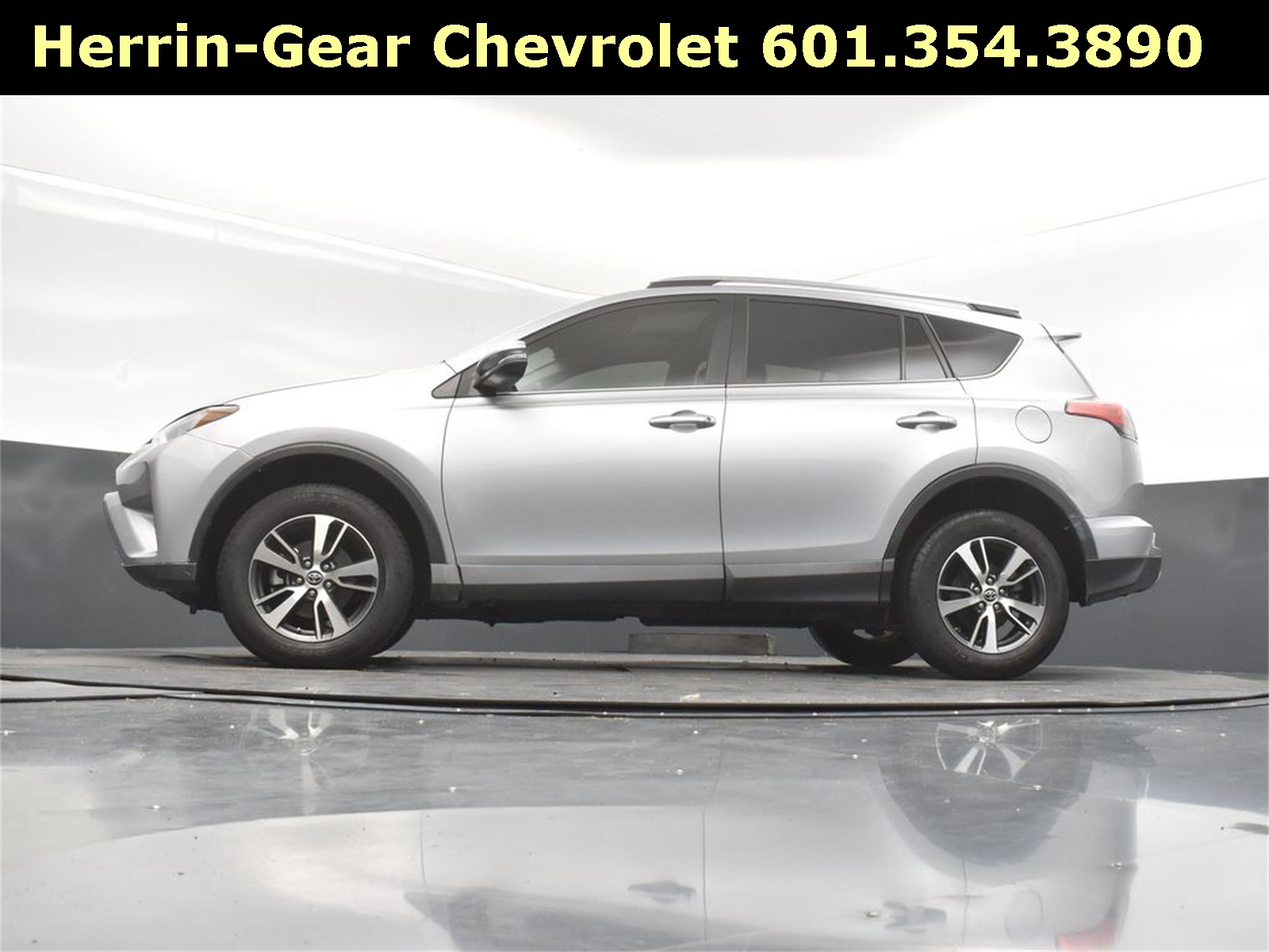 2018 Silver Sky Metallic Toyota RAV4 Adventure FWD SUV