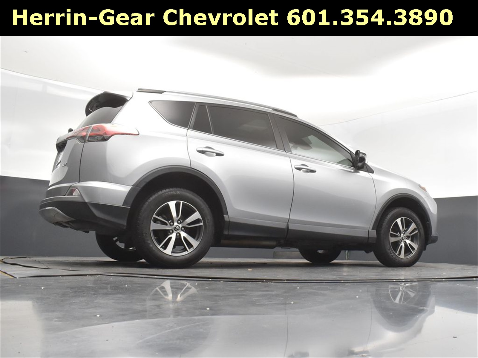 2018 Silver Sky Metallic Toyota RAV4 Adventure FWD SUV