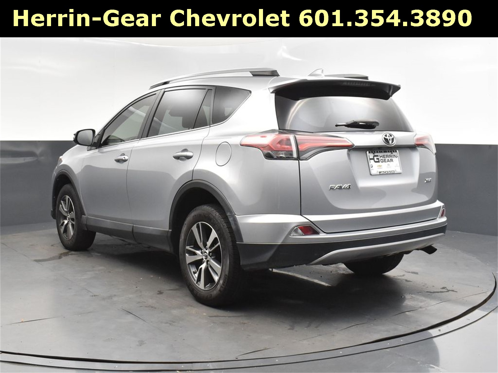 2018 Silver Sky Metallic Toyota RAV4 Adventure FWD SUV