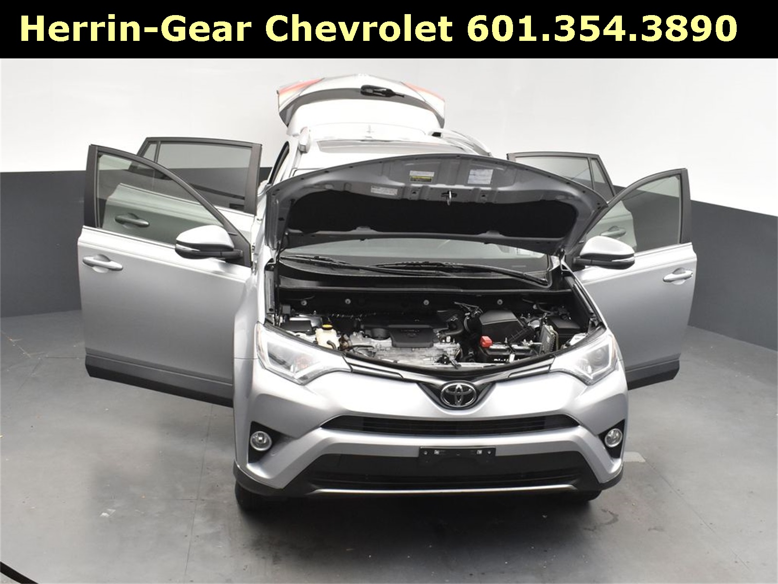 2018 Silver Sky Metallic Toyota RAV4 Adventure FWD SUV