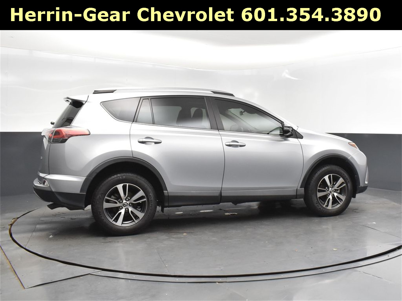 2018 Silver Sky Metallic Toyota RAV4 Adventure FWD SUV