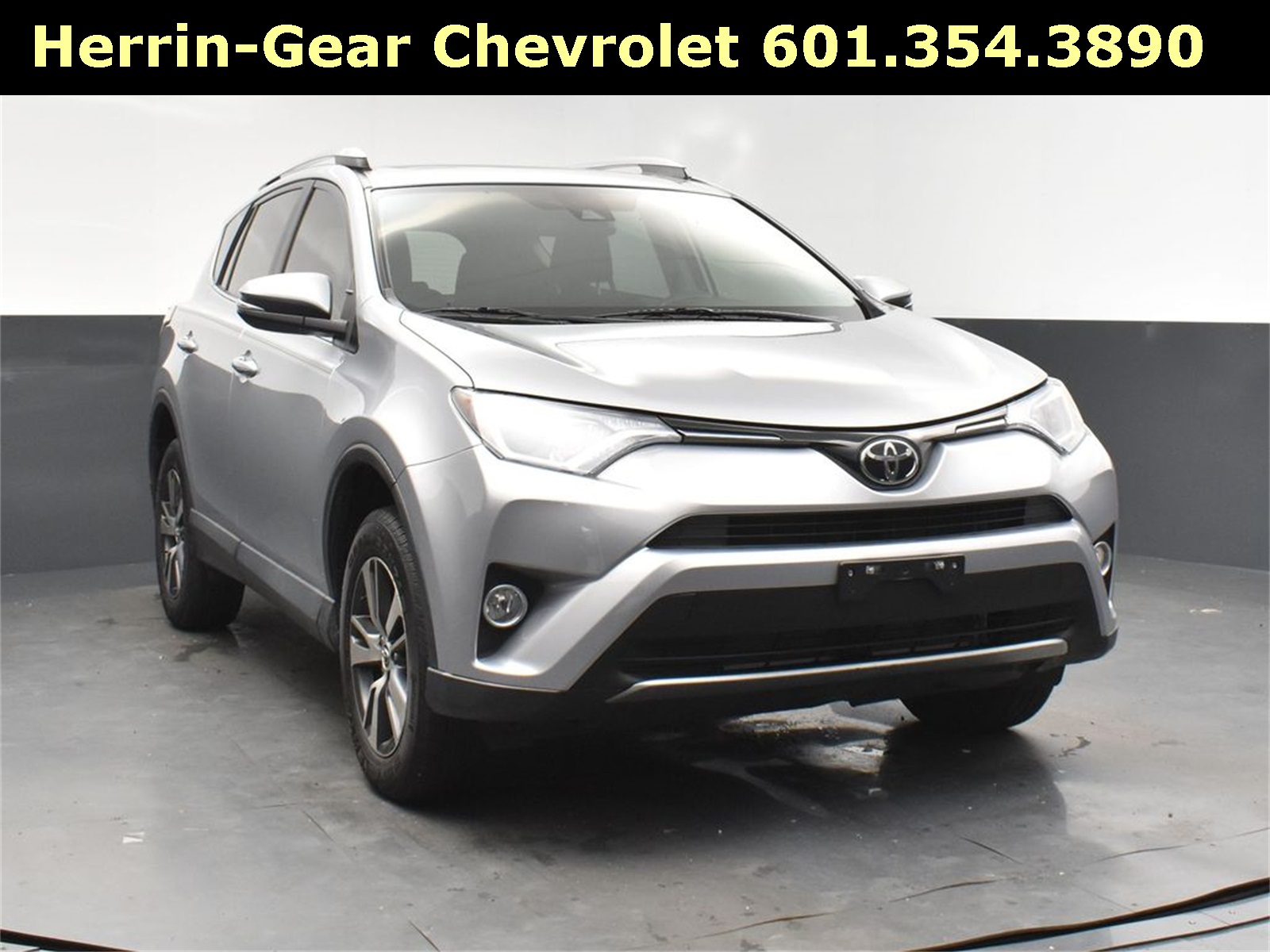 2018 Silver Sky Metallic Toyota RAV4 Adventure FWD SUV