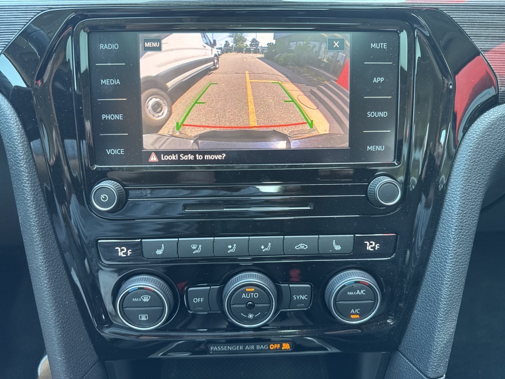 2020 Black Volkswagen Passat 2.0T R-Line FWD Sedan
