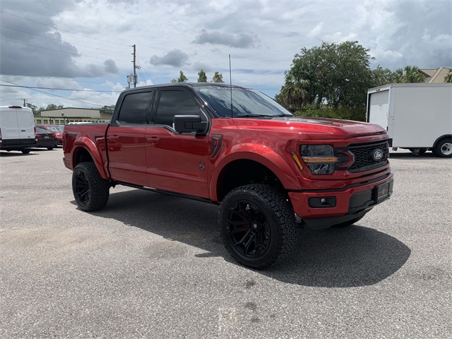 2024 Red Metallic Ford F-150 XLT 4X4 Truck