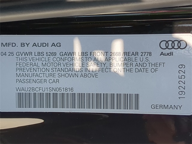 new 2025 Audi All-new A5 car